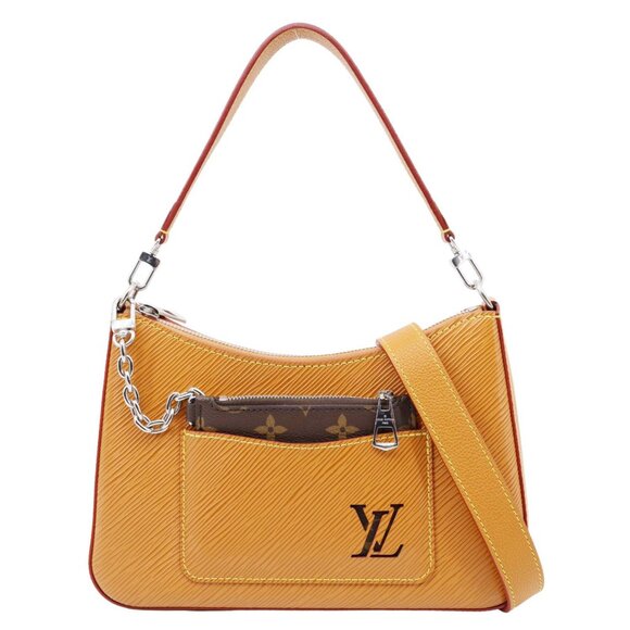 Louis Vuitton  Marelle Epi Leather Shoulder Bag Gold - Picture 1 of 12